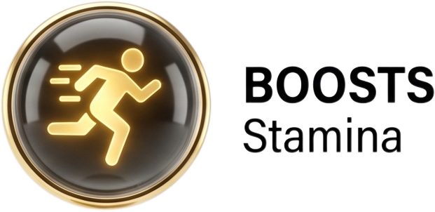 Boosts stamina